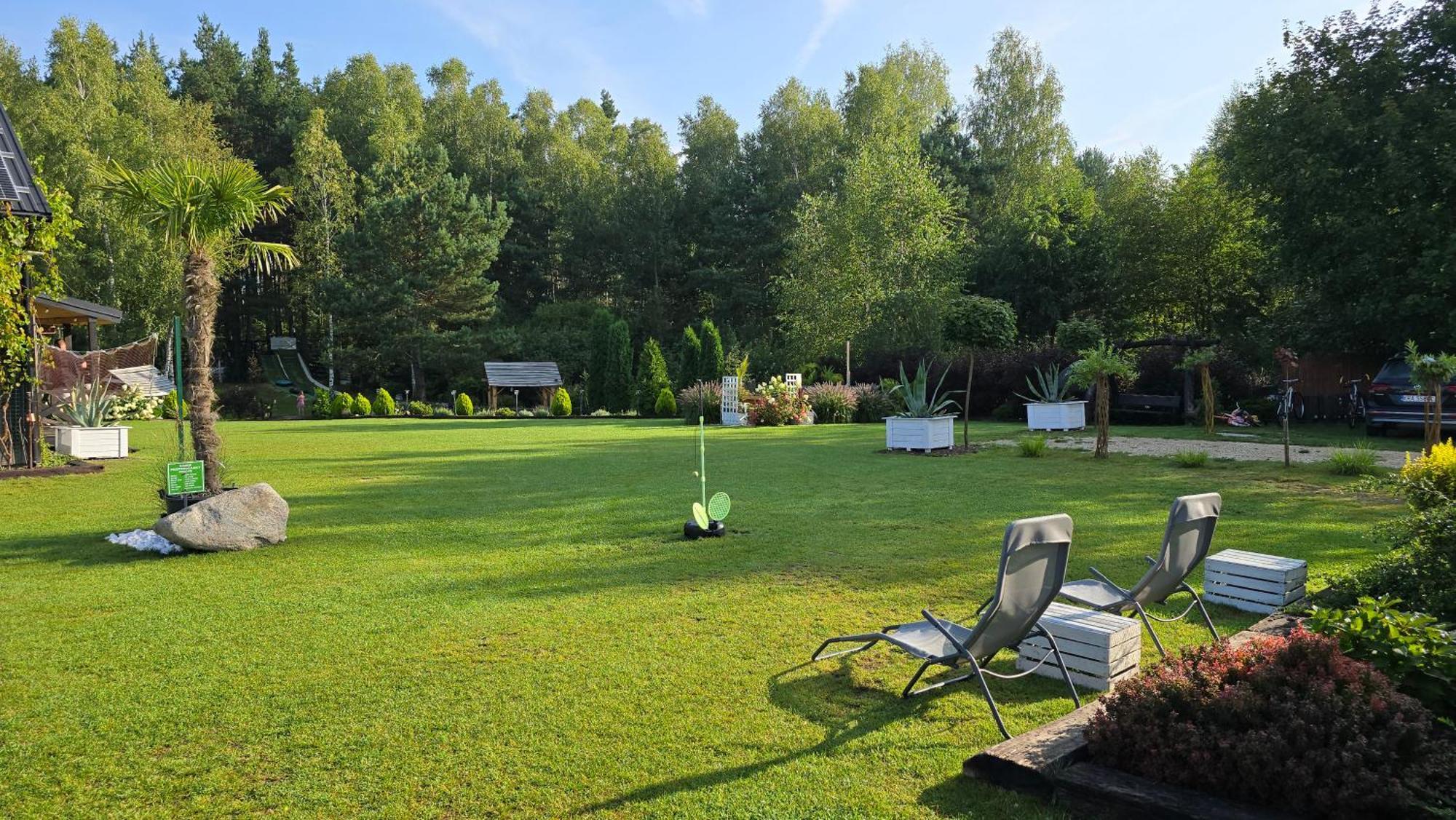 Vip Village Las Woda Rower - Podgrzewany Basen, Balia, Sauna Miedzierza Exterior photo