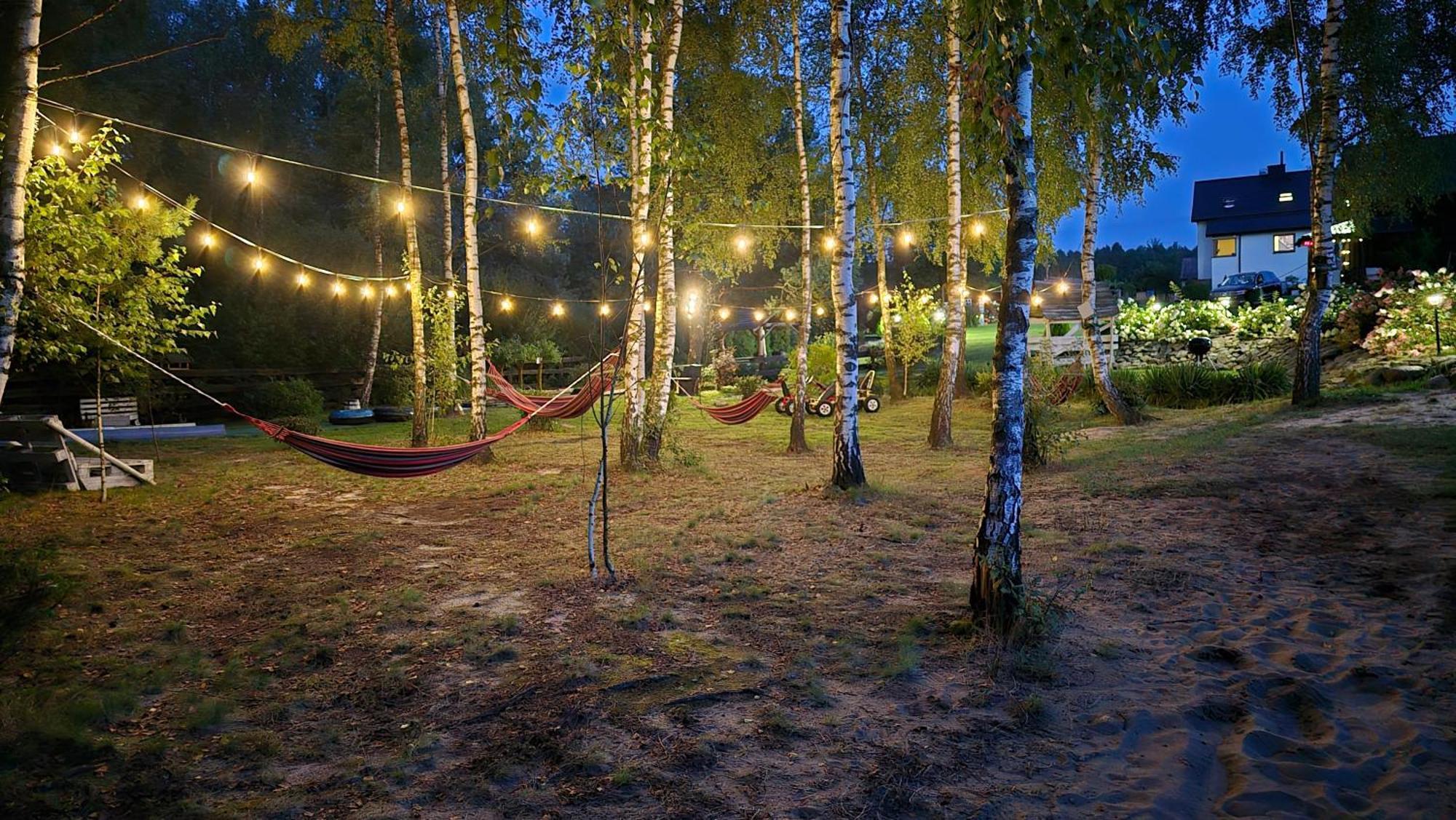 Vip Village Las Woda Rower - Podgrzewany Basen, Balia, Sauna Miedzierza Exterior photo